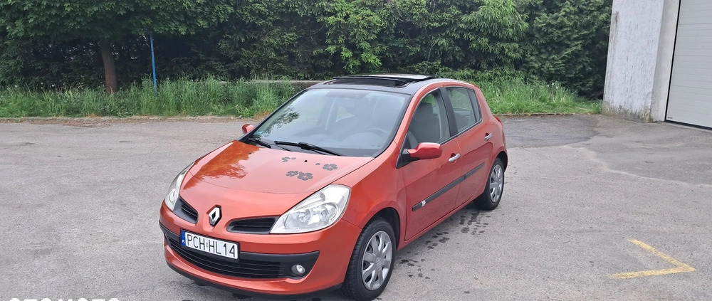 Renault Clio cena 6800 przebieg: 269180, rok produkcji 2007 z Chodzież małe 137